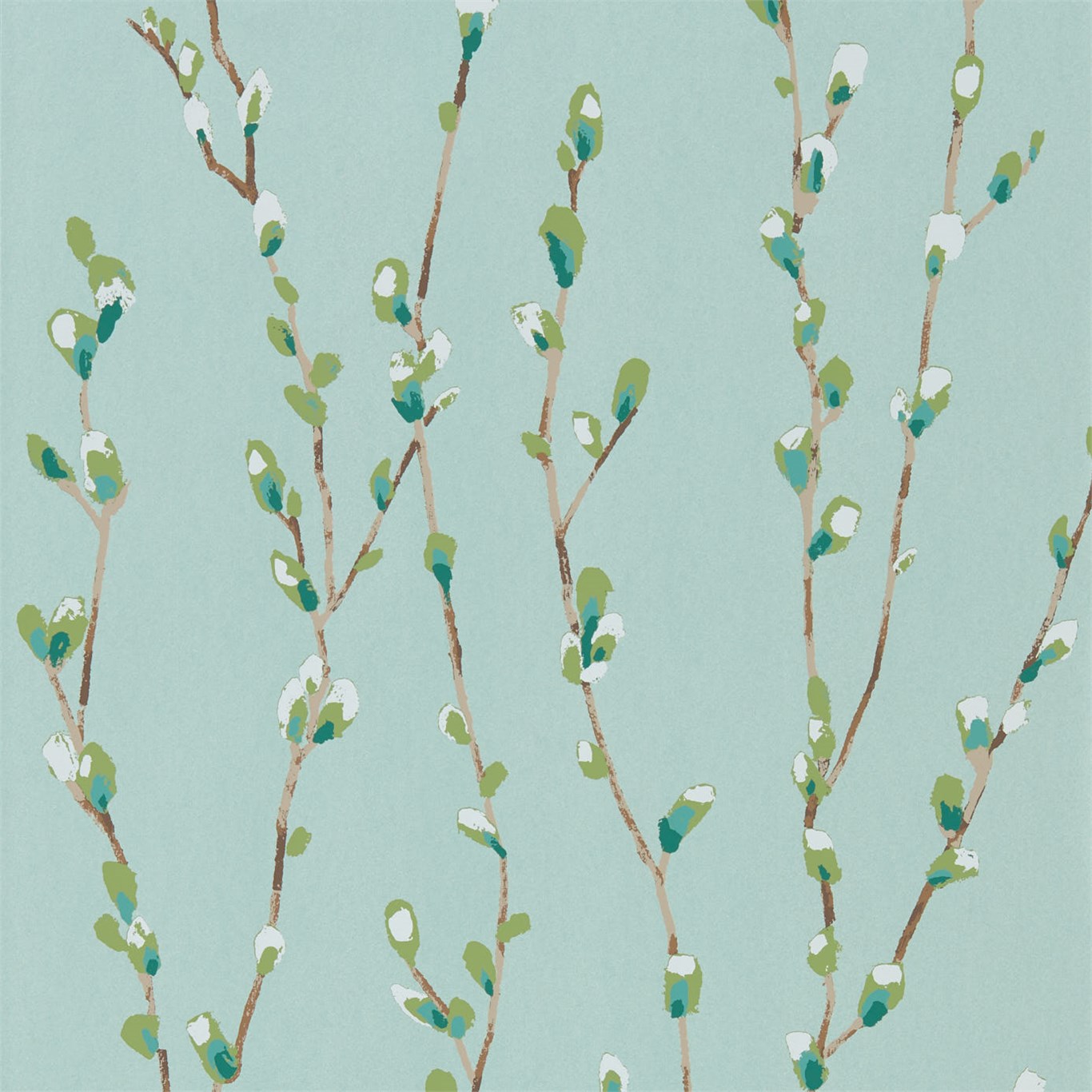Обои Harlequin Standing Ovation Salice Mint/Emerald 111469